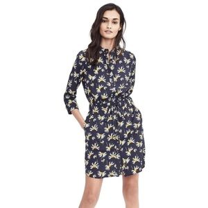 Banana Republic Daisy Drawstring Dress